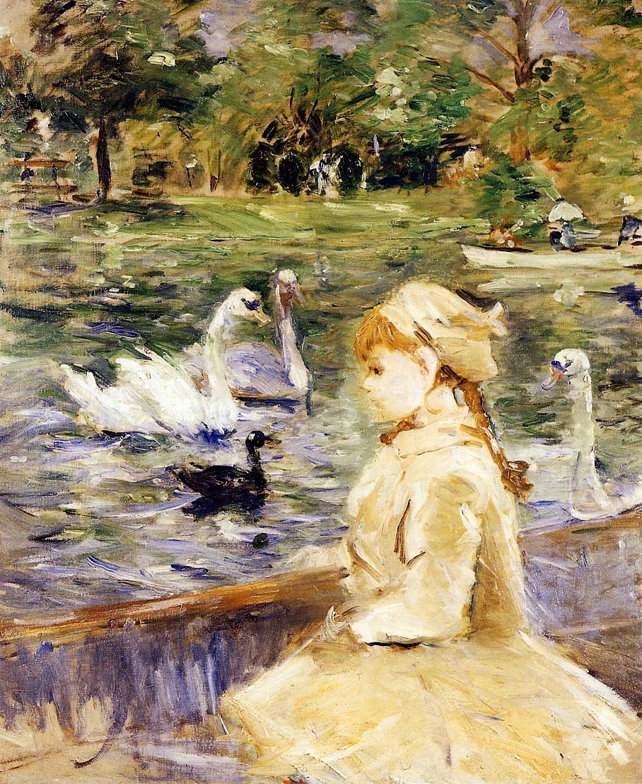 法國畫家貝爾特·莫里索(Berthe Morisot)油畫作品欣賞