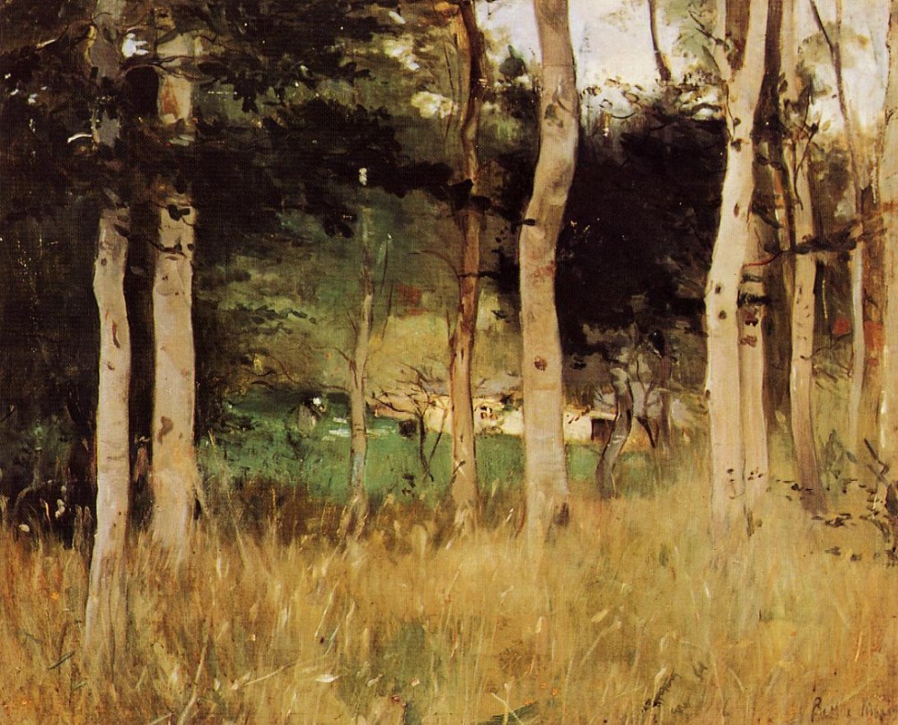 法国画家贝尔特·莫里索(Berthe Morisot)油画作品欣赏