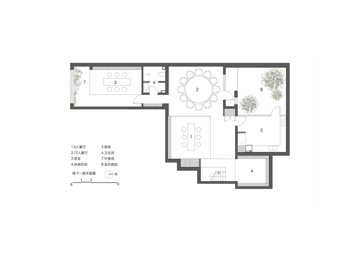 開(kāi)放而充滿層次的海棠公社住宅室內(nèi)設(shè)計(jì)