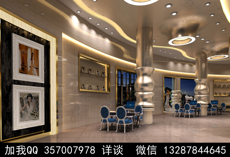 影楼设计案例效果图-中国设计网