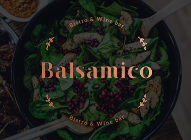 Balsamico意大利餐馆和酒吧品牌形象设计 