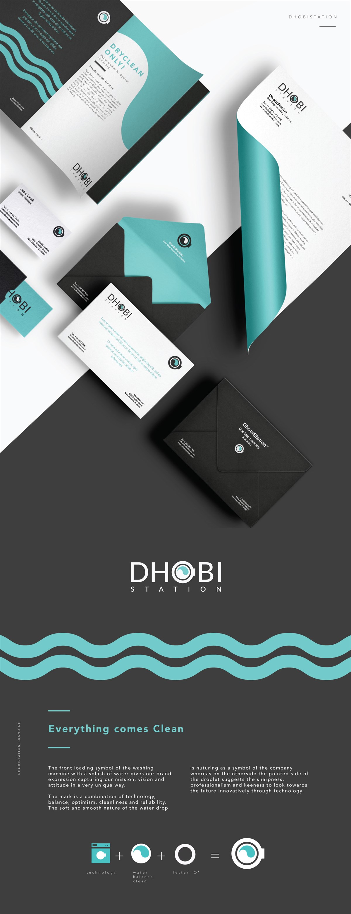 一站式洗衣液Dhobistation品牌设计