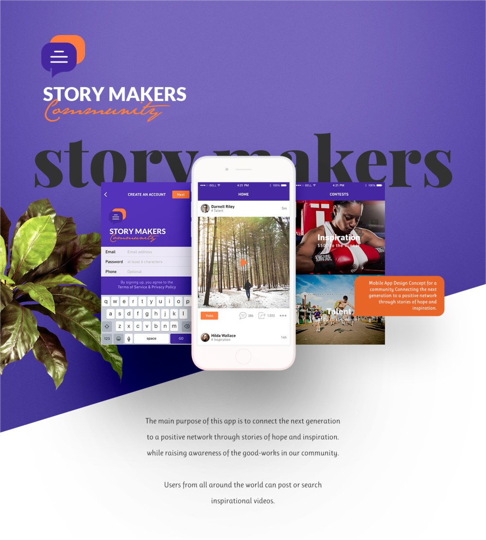 Story Makers Community App