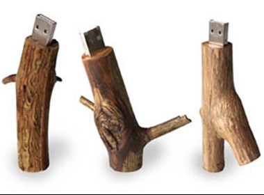 绝对环保--树枝USB 
