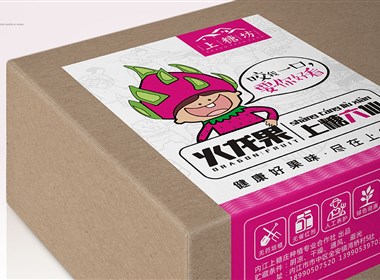 绵阳新生代品牌创意设计：火龙果包装设计