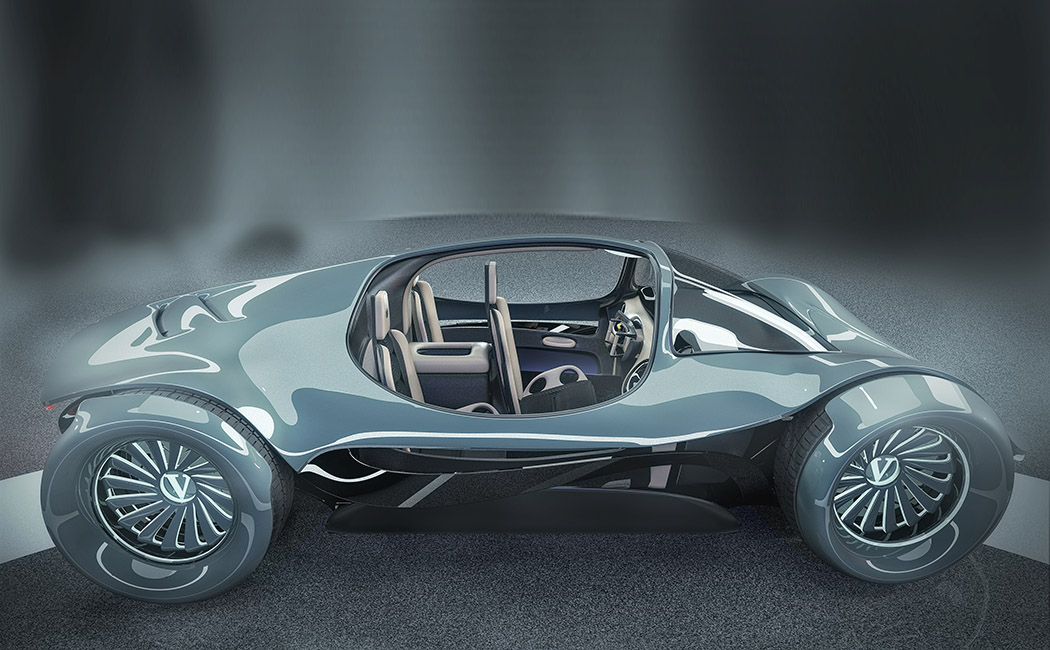  超具科技感的全新汽车概念设计
