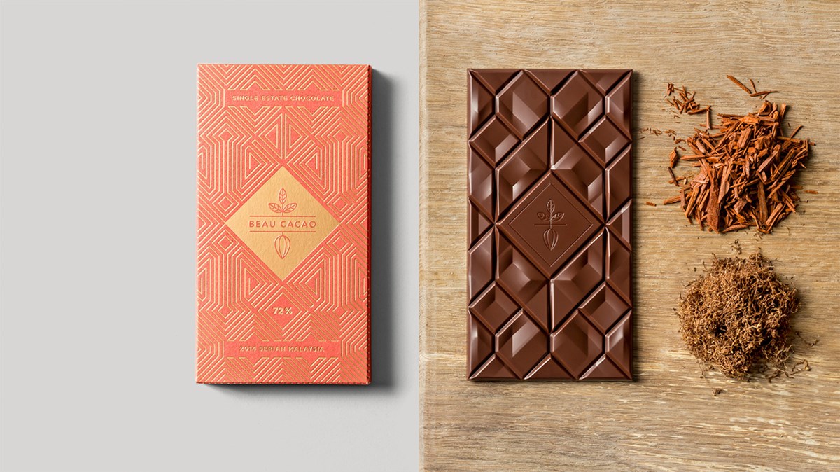 可可巧克力包装设计