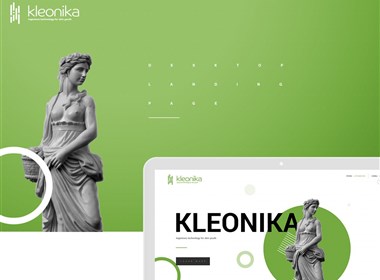 KLEONIKA网页设计