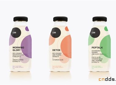 健康饮品瓶贴设计欣赏