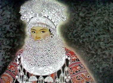 蒋采苹国画欣赏