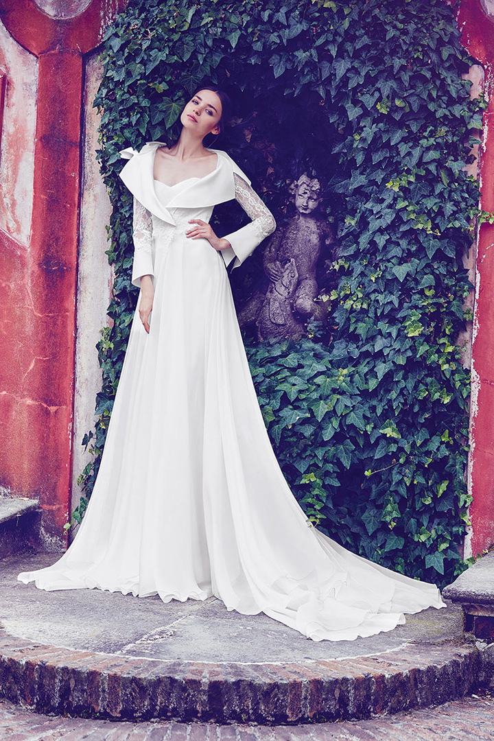 意大利婚纱品牌 Giuseppe Papini 释出2017婚纱系列