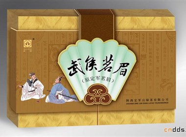 中国传统月饼茶叶包装