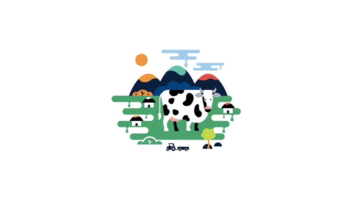 佳怡-牛奶包装设计logo设计