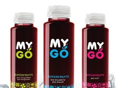 荷兰功能性饮料MYGO Superfruit经典包装分享