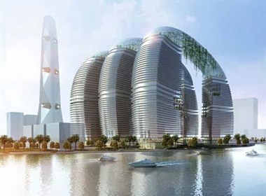 迪拜城中城“侏米拉花园”设计