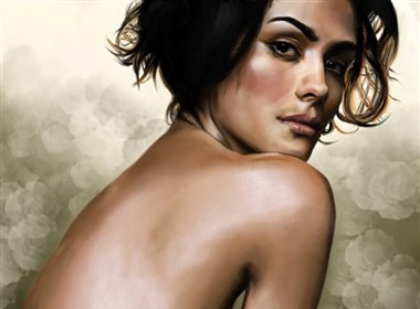 逼真的人物绘画欣赏