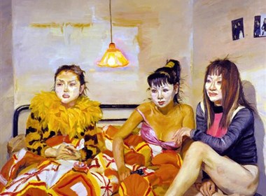 当代画家刘小东油画作品