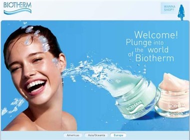 化妆品网站网页设计