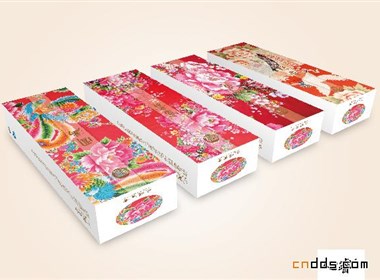 2011年最新的牡丹系列月饼包装