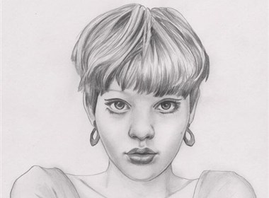 Jenny Motsell铅笔画作品