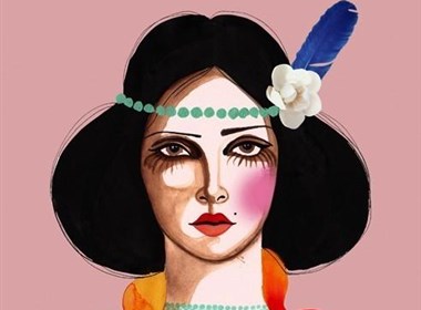 德国插画家Peggy Wolf时尚水彩画