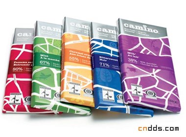 巧克力品牌Camino包装欣赏