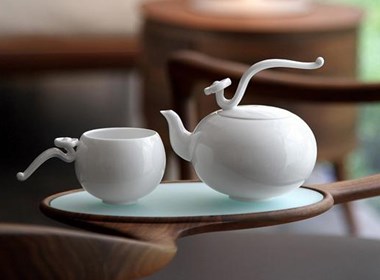 中国瓷茶壶设计