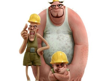 另类的写实插画