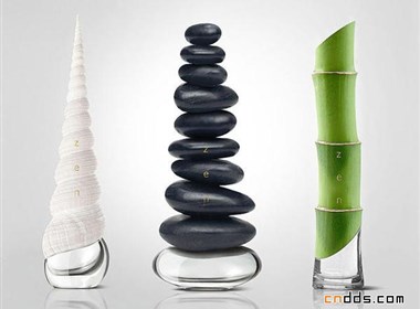 纯自然-zen香水包装设计