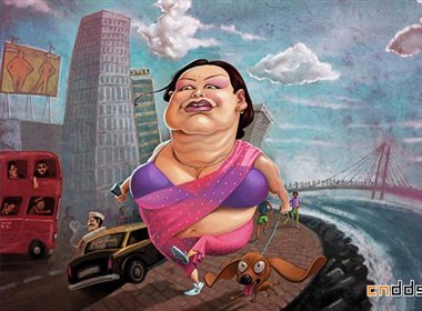 幽默人物插画设计