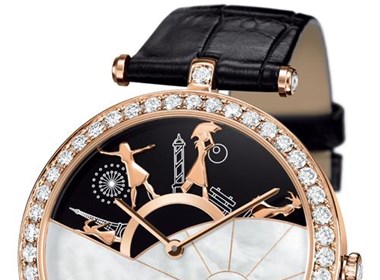 Van Cleef & Arpels梵克雅宝高级珠宝系列：Une journée à Paris