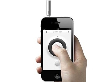 iphone载体的智能激光笔smart dot