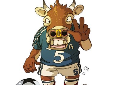 12生肖运动时间插画欣赏