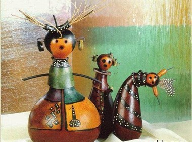 精美的葫芦艺术品