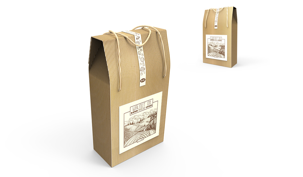 食用油包装礼盒设计｜礼盒创意设计｜深圳食品包装创意体圣智扬公司
