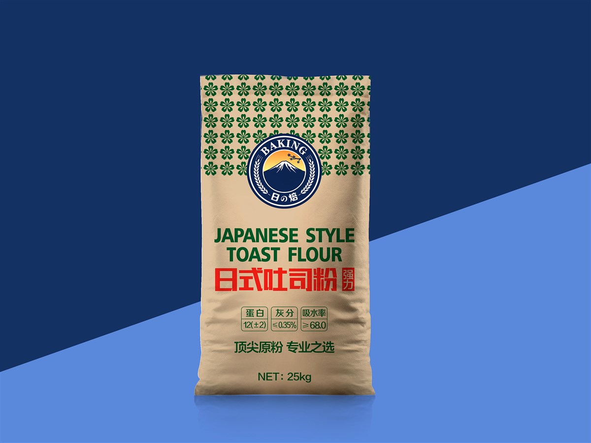 日式面粉包装设计