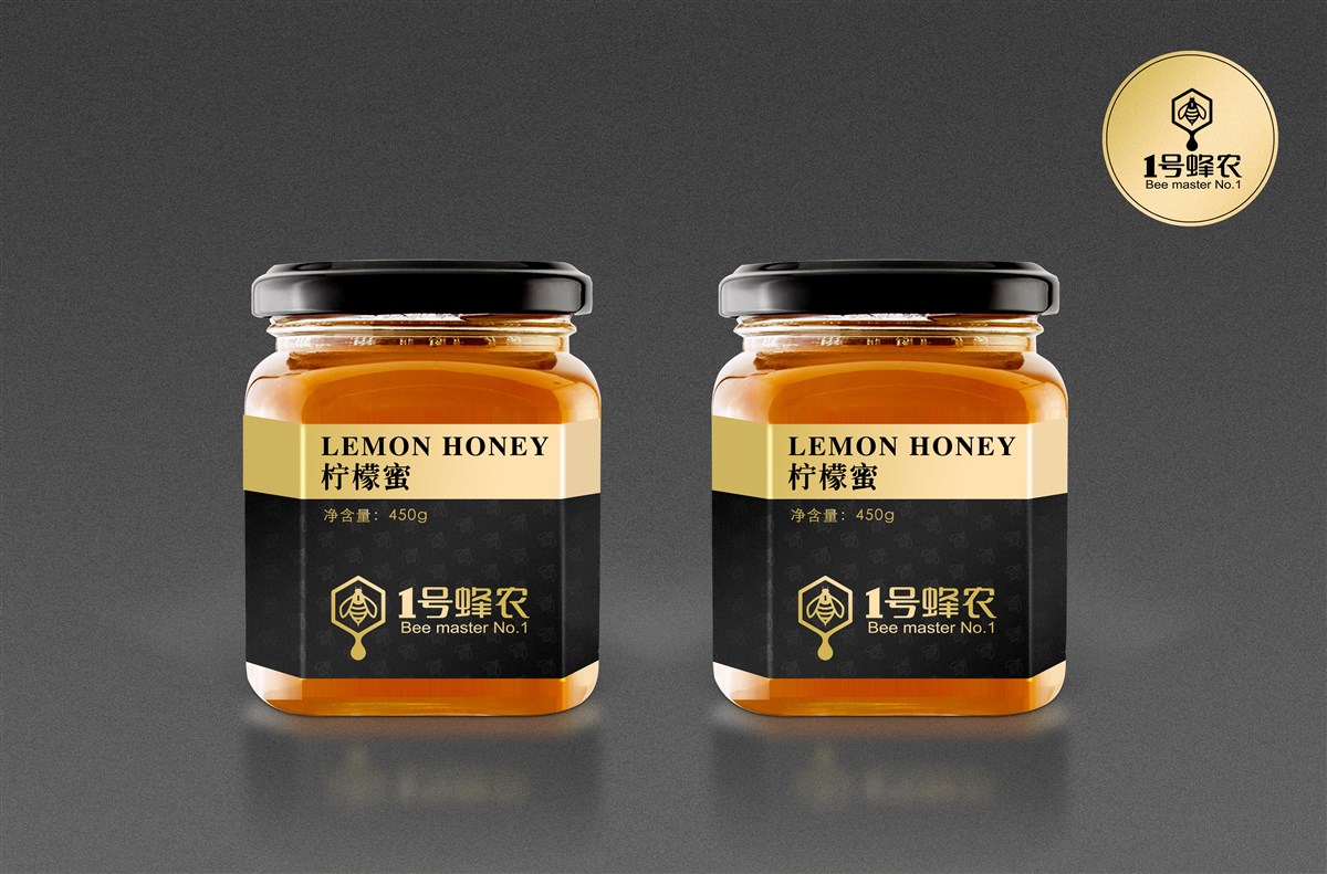 一号蜂农蜂蜜包装设计