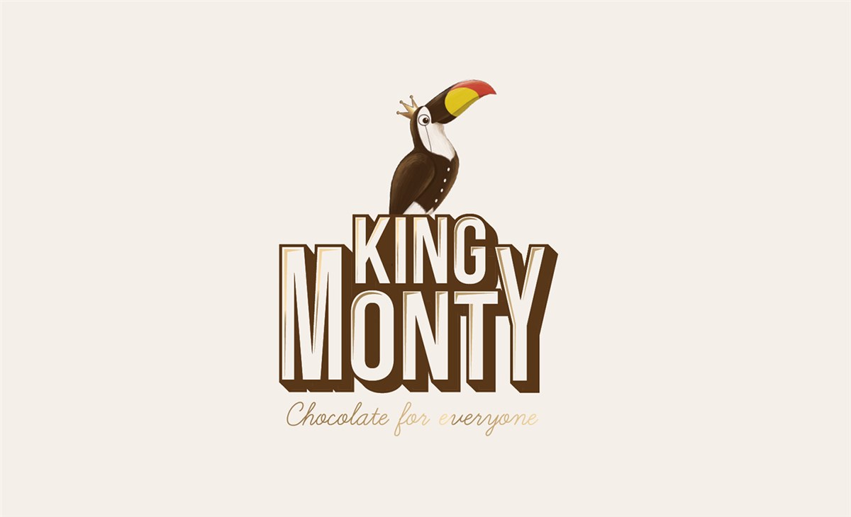 King Monty巧克力包装