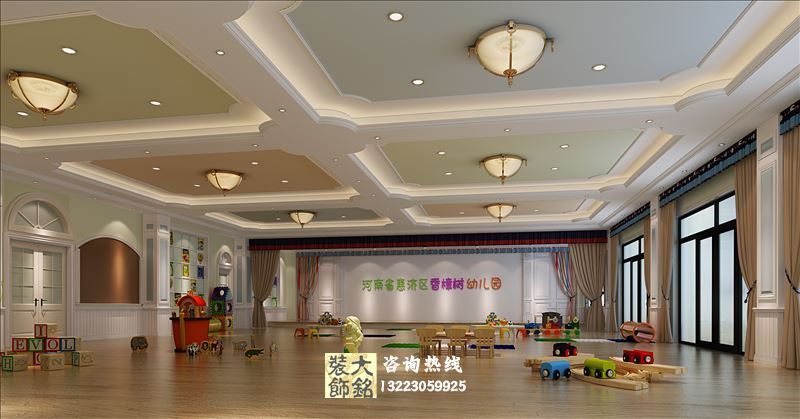 鄭州香樟樹(shù)高端幼兒園設(shè)計(jì)裝修裝飾_幼兒園設(shè)計(jì)公司