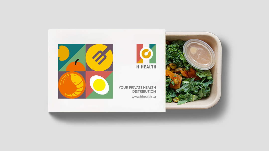 H.HEALTH健康快餐vi及包装设计