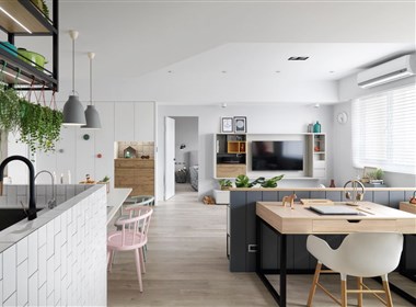 北欧风三房公寓