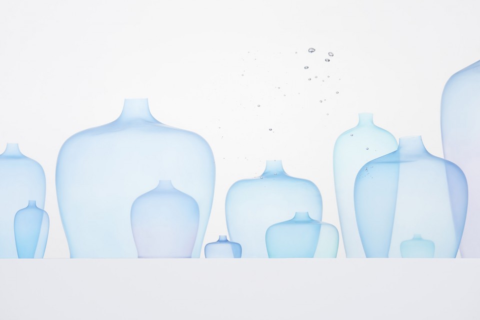 水母花瓶，一件即将在米兰设计周展示的作品