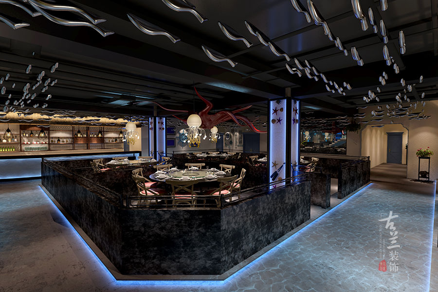 福建鱼餐厅-成都餐厅设计丨成都餐厅装修丨古兰装饰
