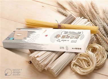 西安农产品包装设计公司-杨翔餐饮空心挂面包装设计-厚启设计
