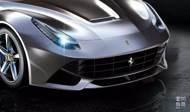 Ferrari F12 Berlinetta-Photoshop后期處理