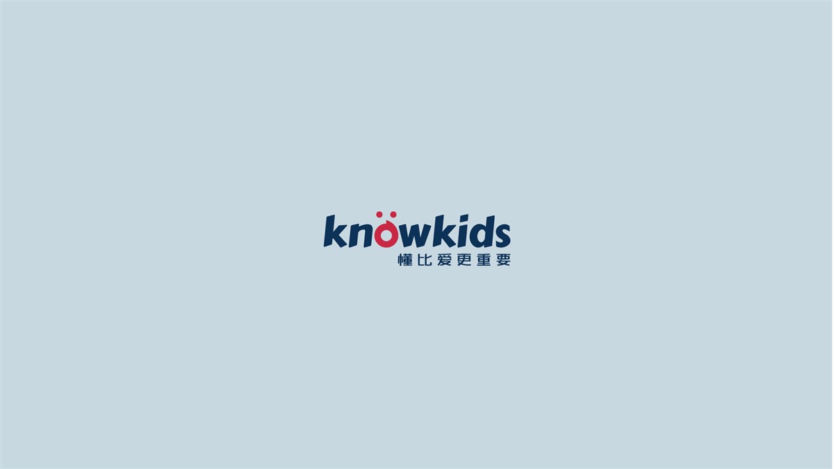 know kids項目內容：logo、UI、VI、slogan