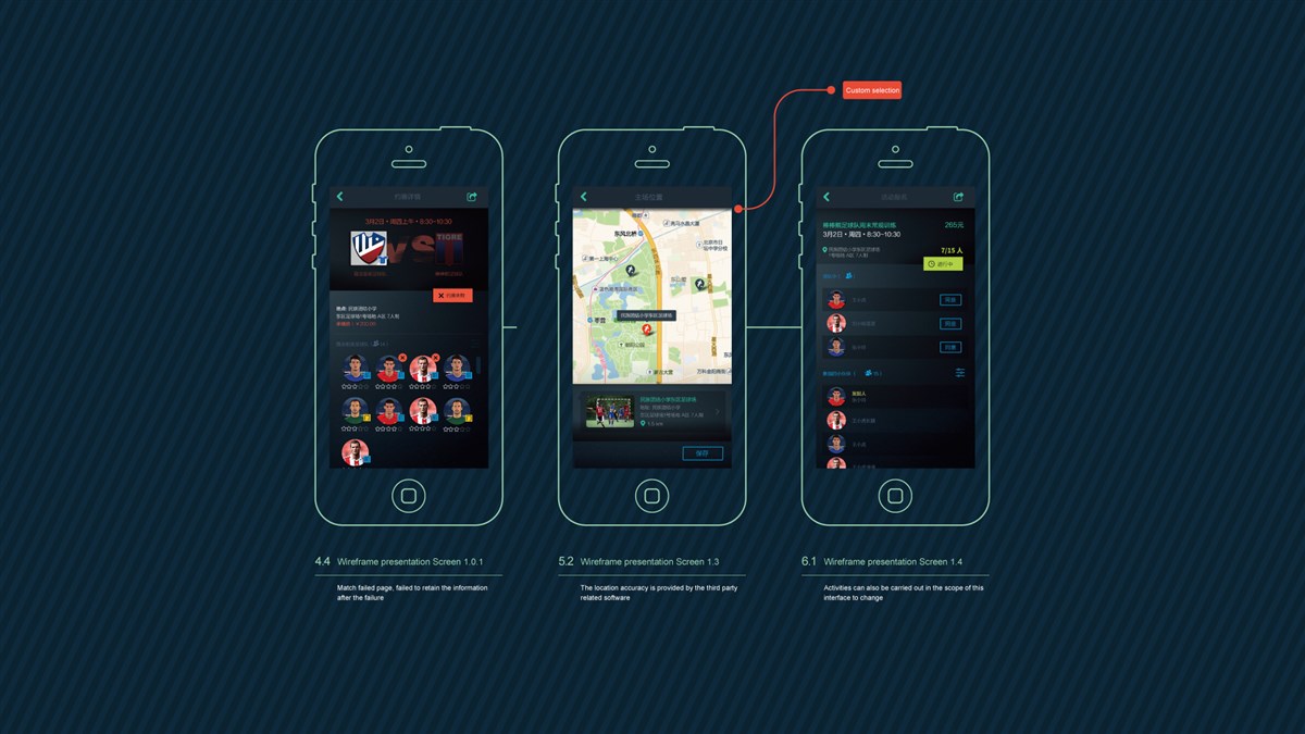 一起踢球項目內容：UI\VI