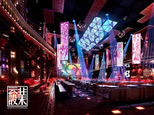 酒吧设计——云设业设计机构《湖南衡阳V PARTY酒吧》