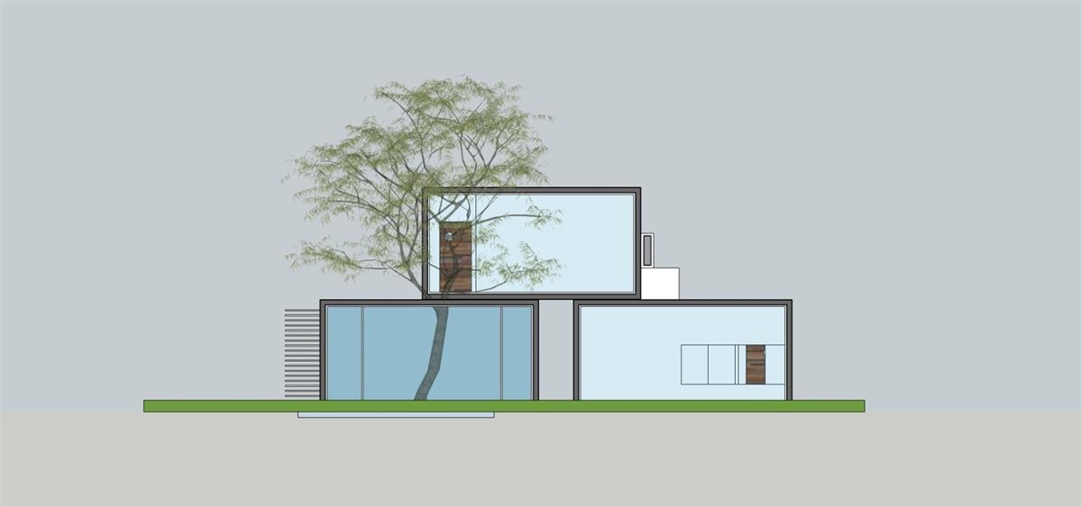 精品集裝箱設計，山西新晉府展示中心|北京海岸設計