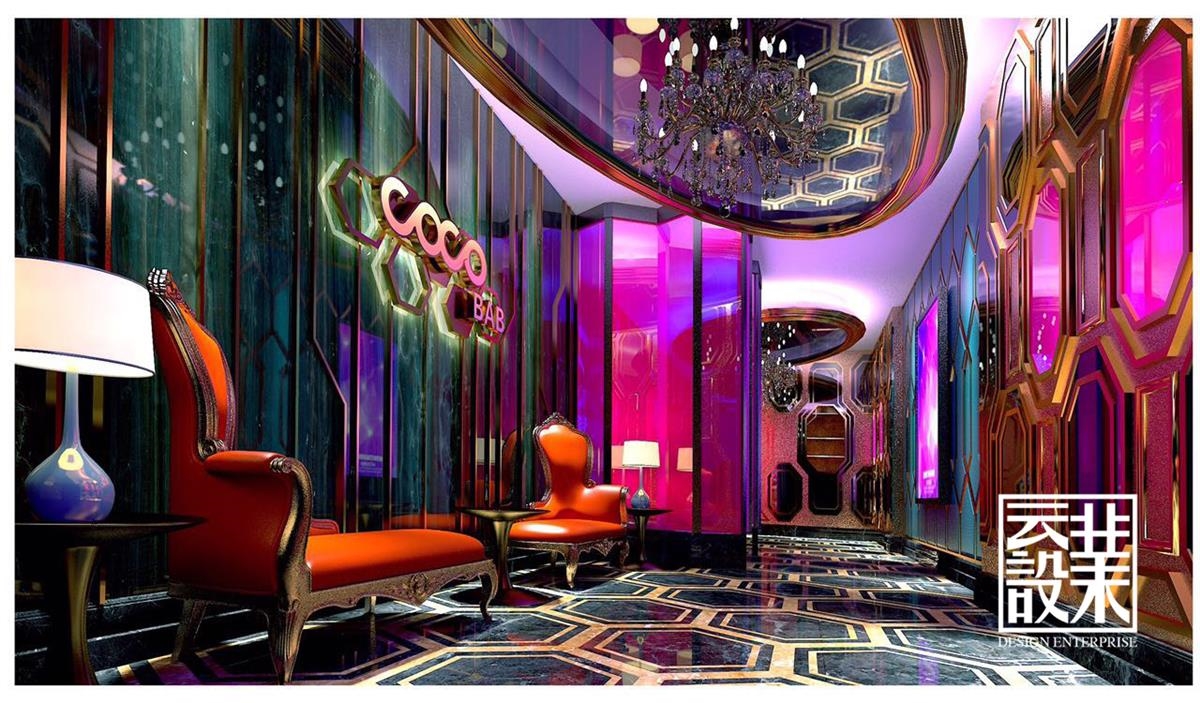 酒吧设计——云设业设计机构《迪拜COCO酒吧》